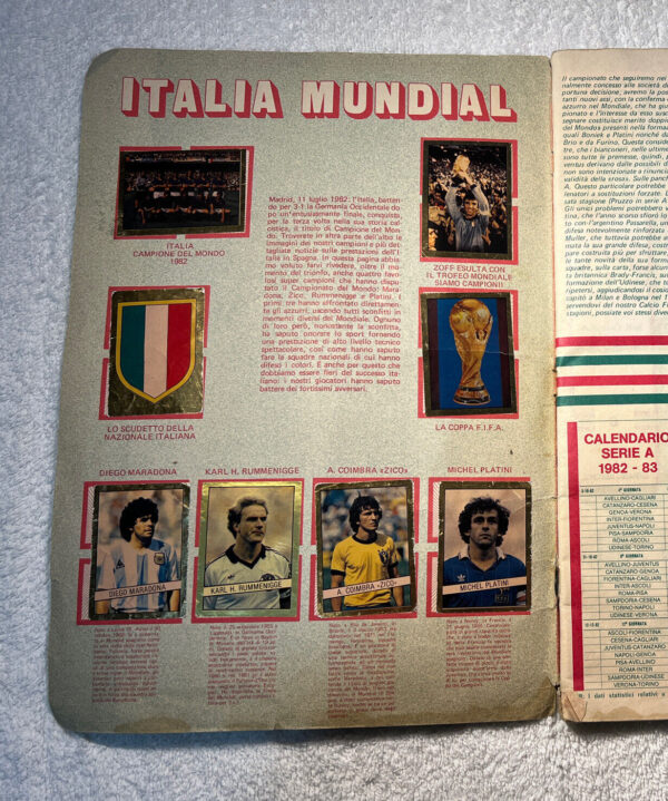 Album Figurine Calciatori Calcio Flash 83 Quasi Completo Con Maradona - immagine 4