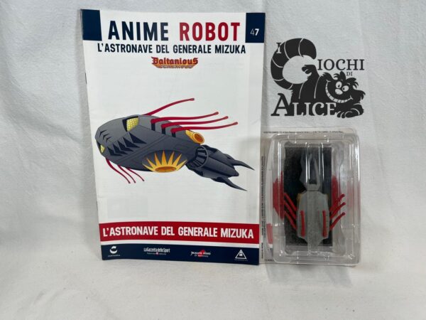 Anime Robot Collection  N. 47 + Fascicolo = L’astronave Del Generale Mizuka
