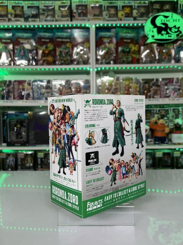 BANDAI Figuarts Zero - One Piece - Roronoa Zoro New World Ver. - immagine 4
