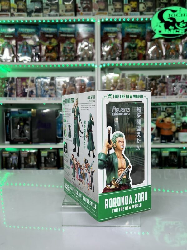BANDAI Figuarts Zero - One Piece - Roronoa Zoro New World Ver. - immagine 6