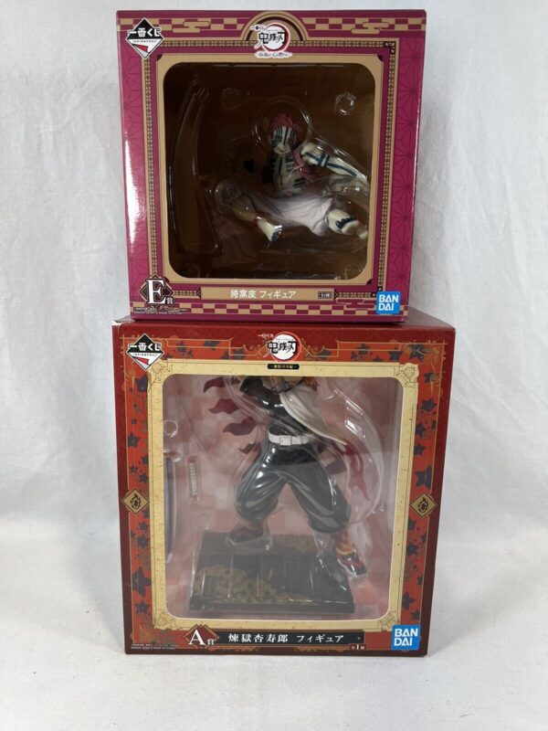 Bandai Banpresto coppia Ichiban Kuji Demon Slayer Akaza e Rengoku - immagine 3
