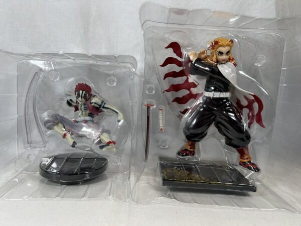 Bandai Banpresto coppia Ichiban Kuji Demon Slayer Akaza e Rengoku - immagine 6