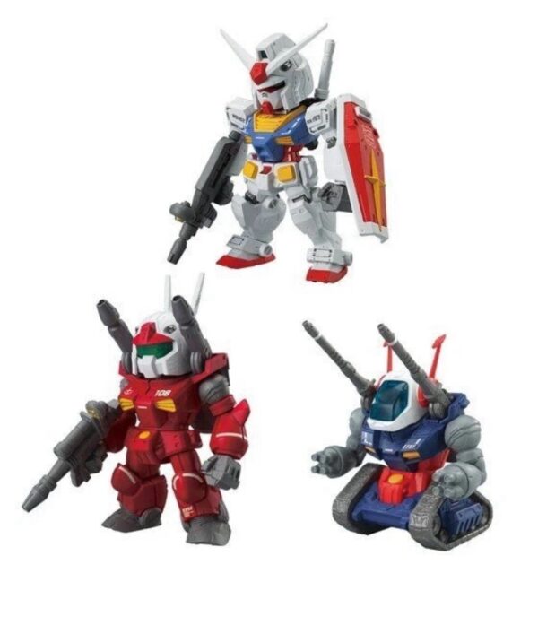 Bandai FW GUNDAM CONVERGE CORE 003 E.F.S.F. GUNDAM GUNCANNON GUNTANK - immagine 7