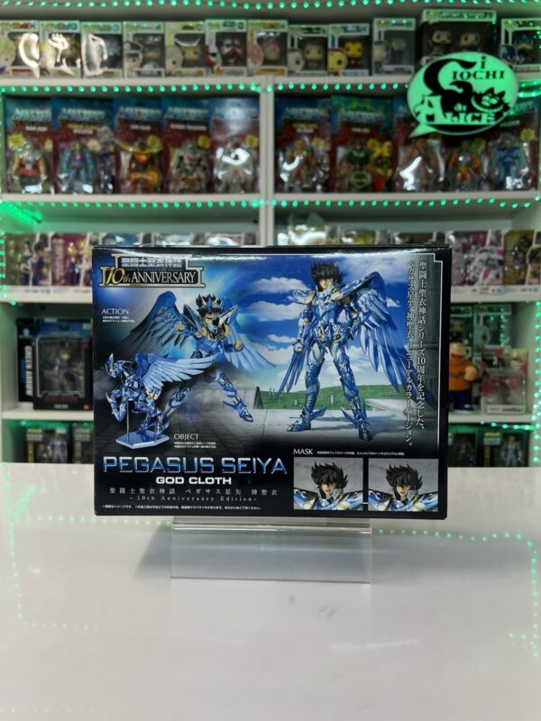 Bandai Myth Cloth - Hades Series - Pegasus Seiya V4 God Cloth 10th Anniversary - immagine 3