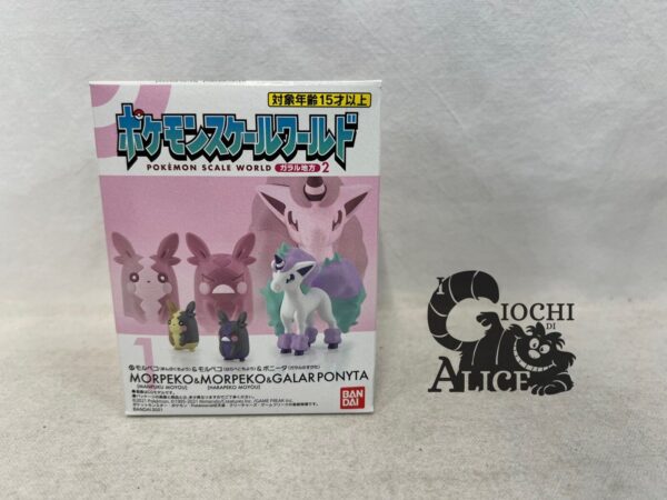Bandai Pokemon SCALE WORLD  Galar Vol.2 Set - Morpeko & Galar Ponyta 1/20