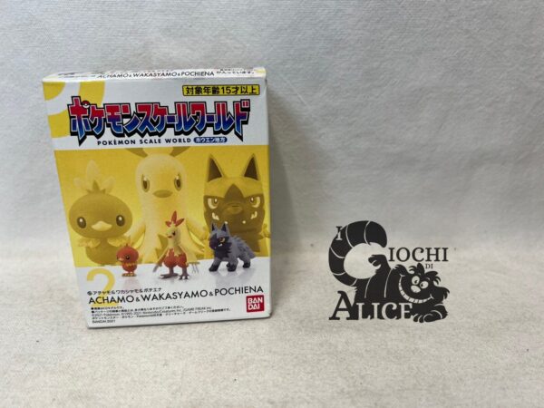 Bandai Pokemon SCALE WORLD Hoenn Set  -  Torchic Combusken Poochyena 1/20