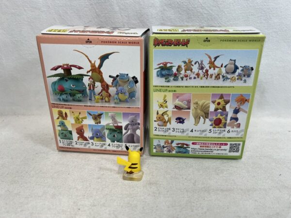 Bandai Pokemon SCALE WORLD Kanto - Red + Pikachu + 3 Starter - immagine 4