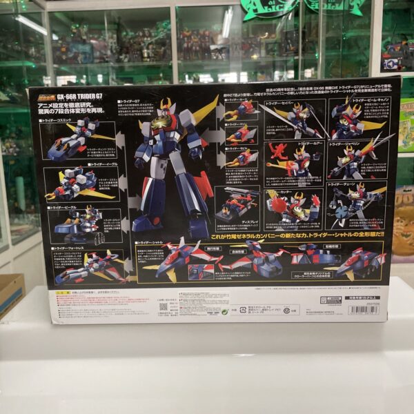 Bandai Soul of Chogokin TRYDER G7 GX-66r Trider G7 trasformabile - immagine 3