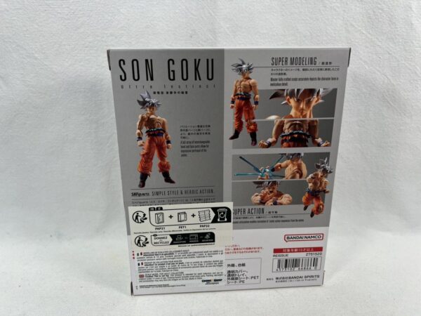 Bandai sh figuarts Dragon Ball Super  Son Goku Ultra Instinct - immagine 4