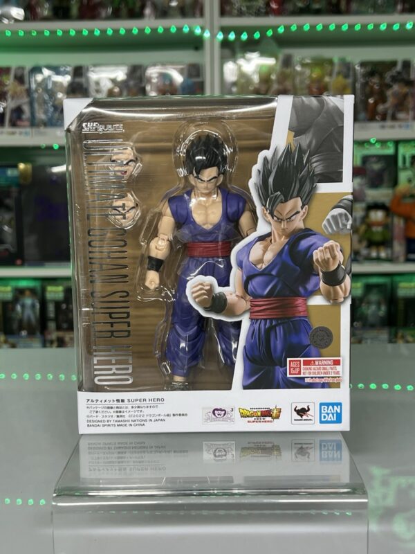 Bandai sh figuarts Dragon Ball Super  Ultimate Son Gohan Super Hero - immagine 4