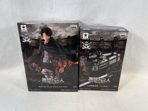 Banpresto MSP Attack On Titan Levi + Pack movimento 3D - immagine 3