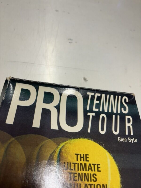 Commodore C64 PRO TENNIS TOUR Commodore Cassette Box - immagine 6