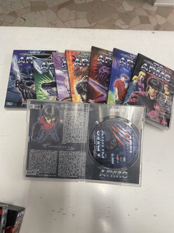 DVD "PROJECT ARMS BOX 1+2" SERIE NON COMPLETA 1-8 -SIGILLATI/SEALED- - immagine 3
