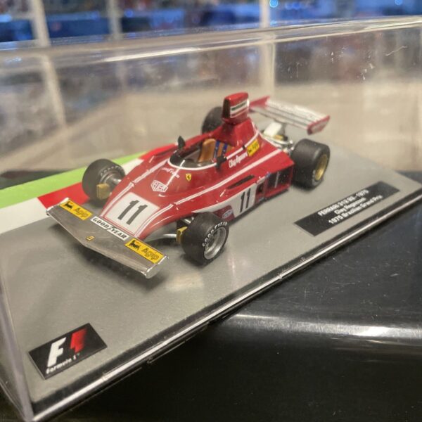 DeAgostini F1 Collection 1/43 - FERRARI 312 B3 C.RAGAZZONI  1975 - SERIE EDICOLA - immagine 3
