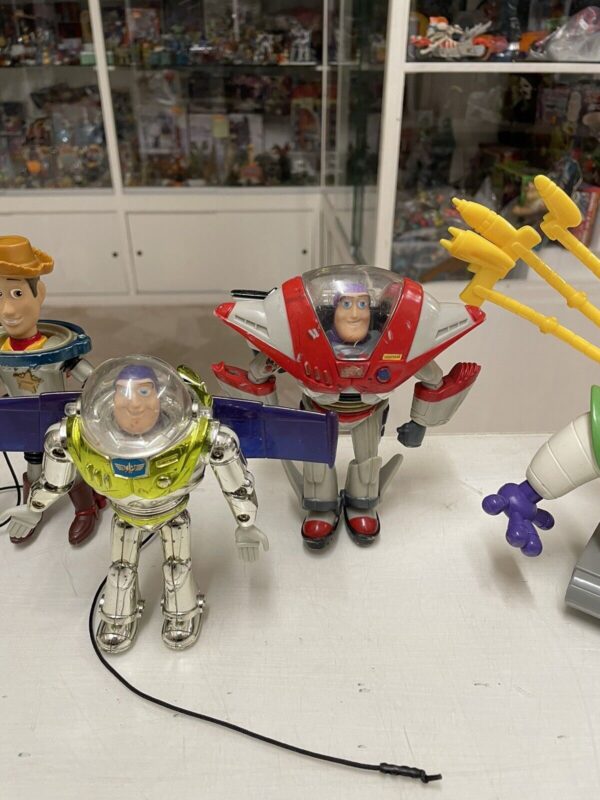 Disney Action Figure Toy Story - Buzz Lightyear Chrome - Pixar - Lot Lotto - immagine 4