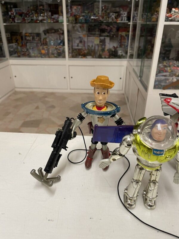 Disney Action Figure Toy Story - Buzz Lightyear Chrome - Pixar - Lot Lotto - immagine 5
