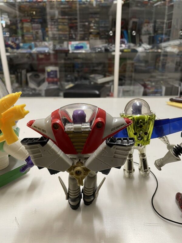 Disney Action Figure Toy Story - Buzz Lightyear Chrome - Pixar - Lot Lotto - immagine 7