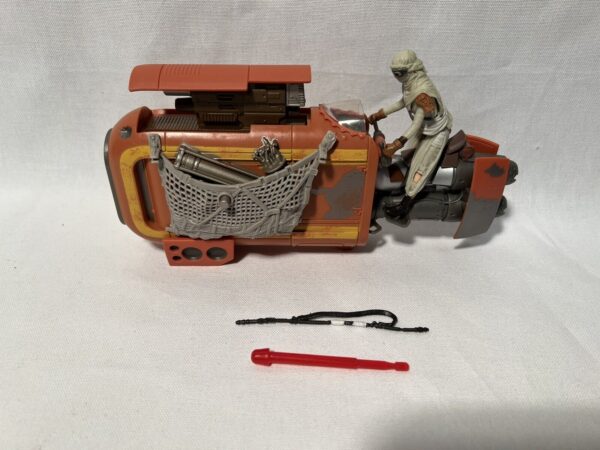 Disney Star Wars Hasbro Il risveglio della forza Rey's Speeder + REY - immagine 4