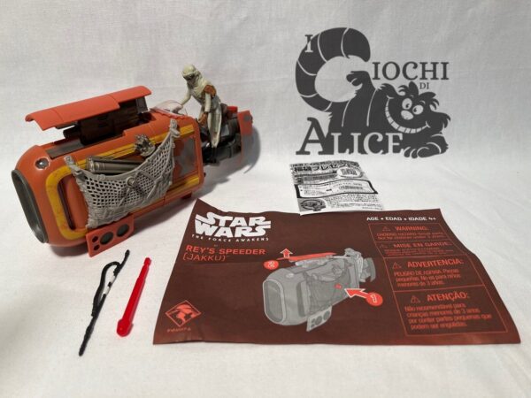 Disney Star Wars Hasbro Il risveglio della forza Rey's Speeder + REY