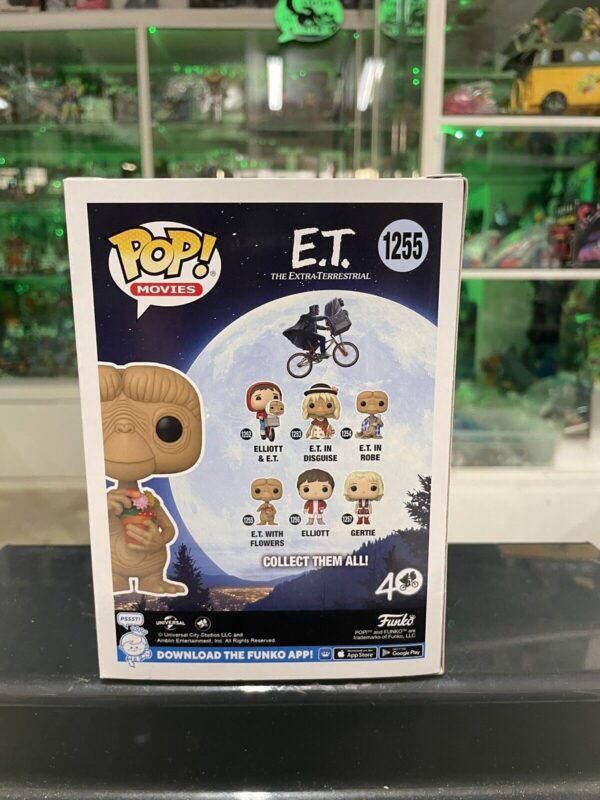 FUNKO POP - Movies - E.T.  # 1255 E.T. With Flowers - immagine 4