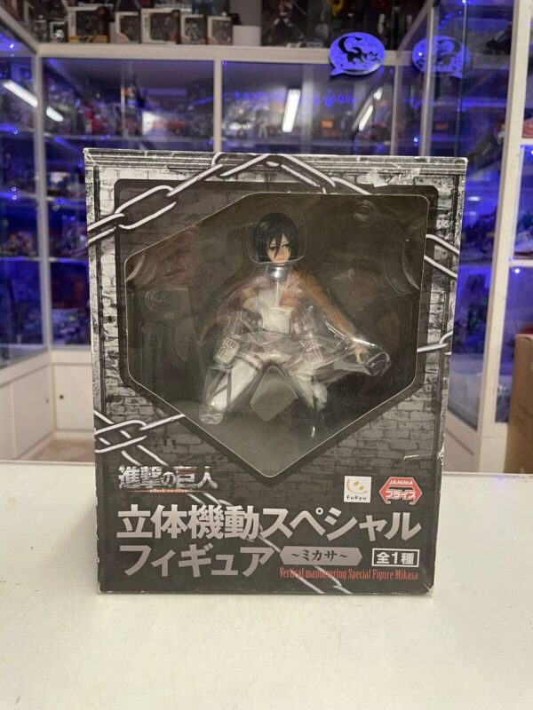 Furyu Attack on Titan 7" Mikasa Ackerman Vertical Manuevering Figure