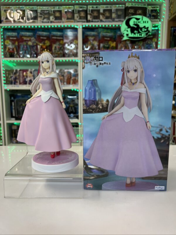 Furyu Re:Zero Sleeping Beauty Emilia Another Color Ver. - immagine 7