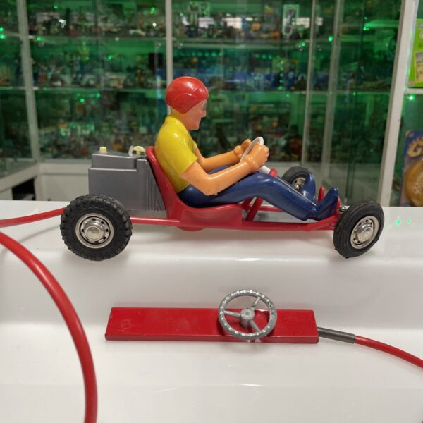 GO KART Filoguidato Joustra - made in france - Tin Toys OTTIMO !!! - immagine 3