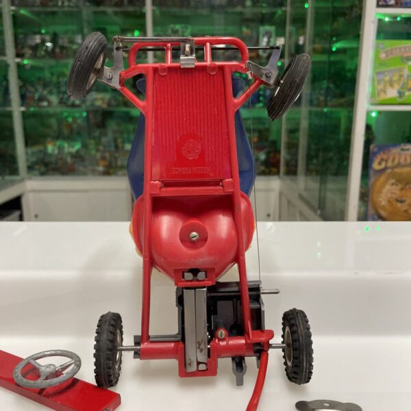 GO KART Filoguidato Joustra - made in france - Tin Toys OTTIMO !!! - immagine 7