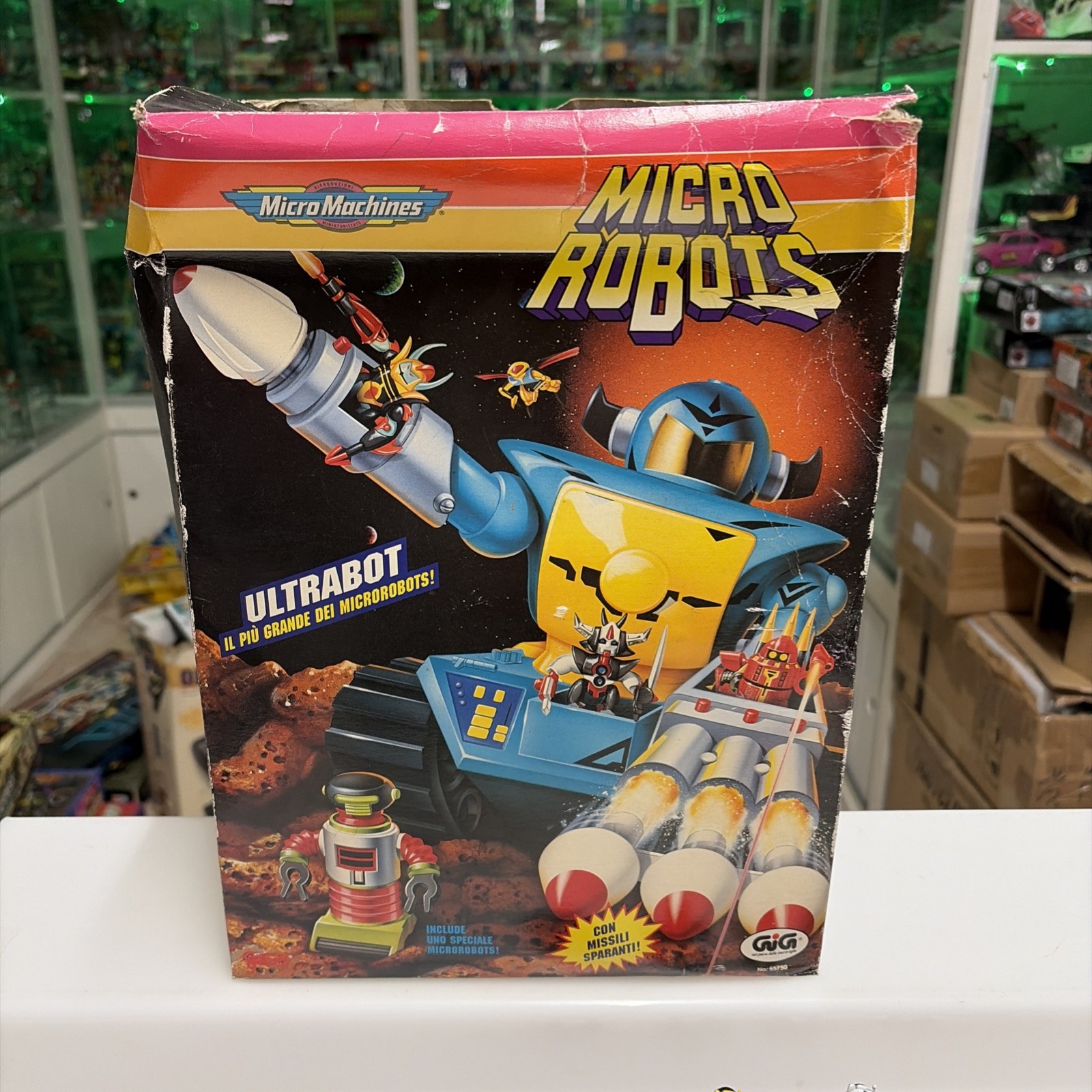 Galoob MICRO MACHINES - Micro Robots ULTRAROBOT Lotto GIG - immagine 6