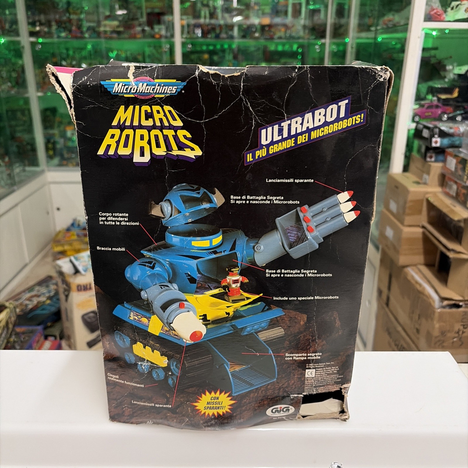 Galoob MICRO MACHINES - Micro Robots ULTRAROBOT Lotto GIG - immagine 8