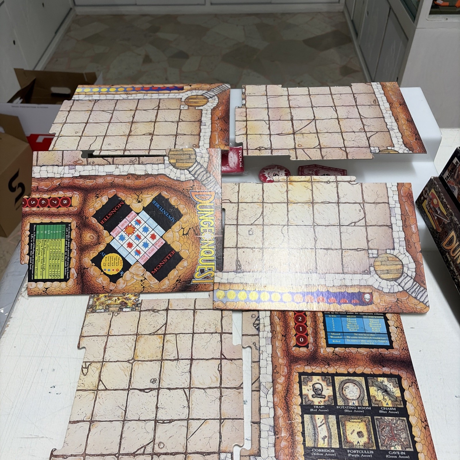 Games Workshop Talisman - DUNGEONQUEST - Italiano OTTIMO Vintage - immagine 14