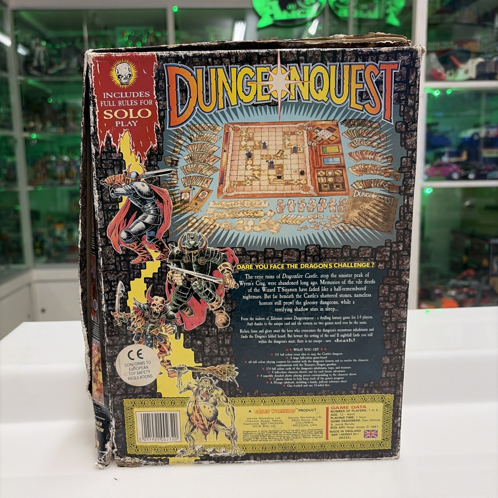 Games Workshop Talisman - DUNGEONQUEST - Italiano OTTIMO Vintage - immagine 3