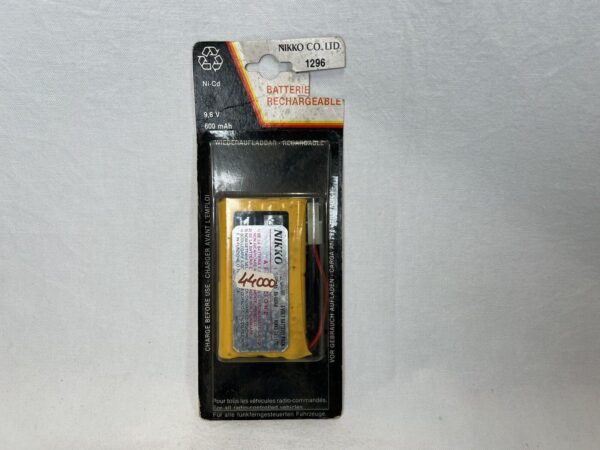 Gig Nikko Batteria Ricaricabile 9,6 V 600mAh Nuova Fondo Di Magazzino - immagine 3