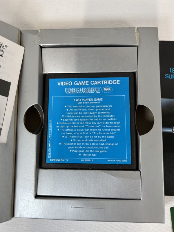 Gig leonardo Video Game Cartbridge Baseball - immagine 8