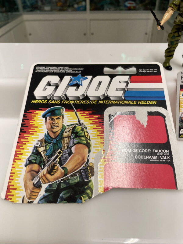 HASBRO G.I.JOE  GI JOE - Falcon V1 - File Card INCOMPLETO In Italia - immagine 3