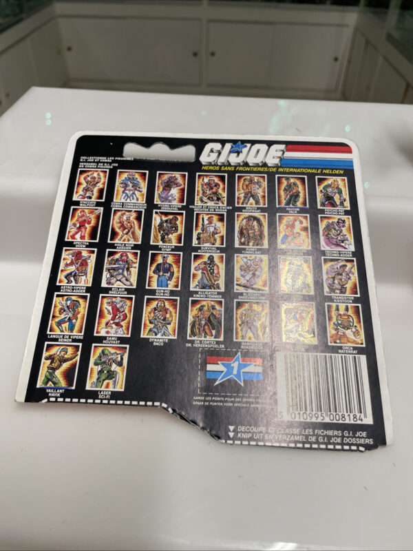 HASBRO G.I.JOE  GI JOE - Falcon V1 - File Card INCOMPLETO In Italia - immagine 4