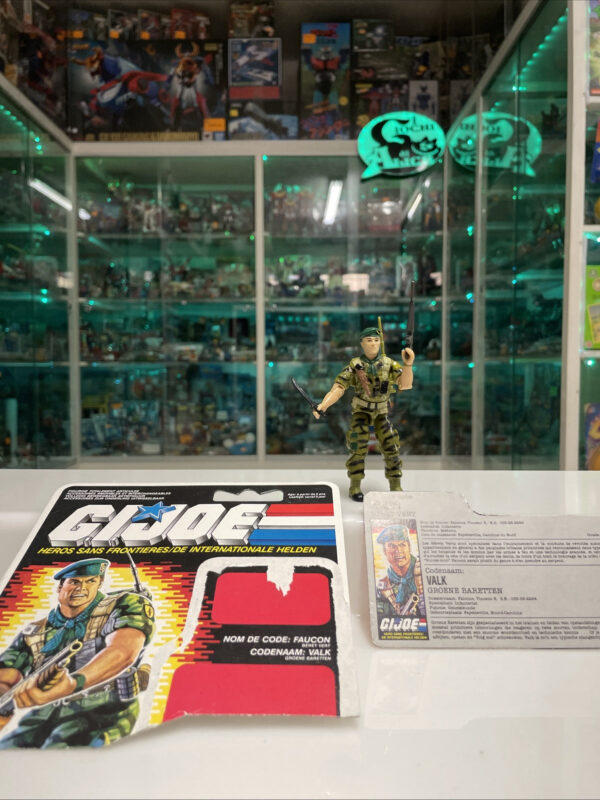 HASBRO G.I.JOE  GI JOE - Falcon V1 - File Card INCOMPLETO In Italia