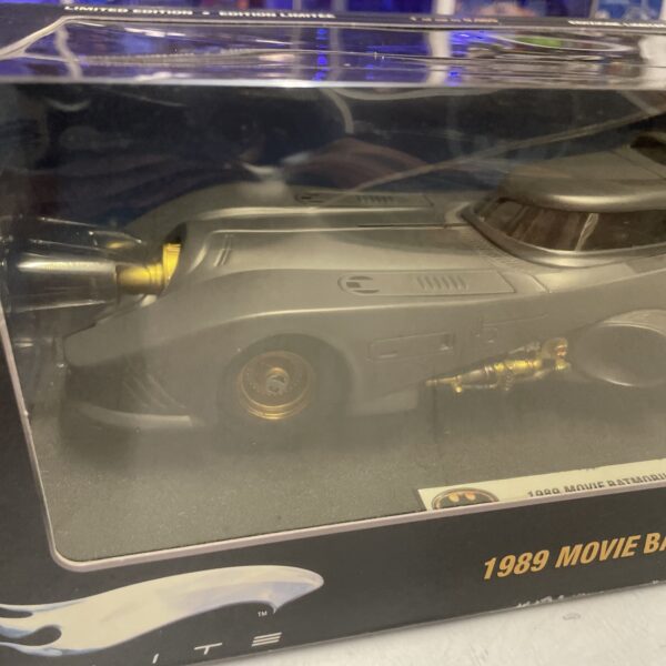 HOT WHEELS Elite BATMAN 1989 Movie Batmobile - 1/18 Limited Edition - immagine 3