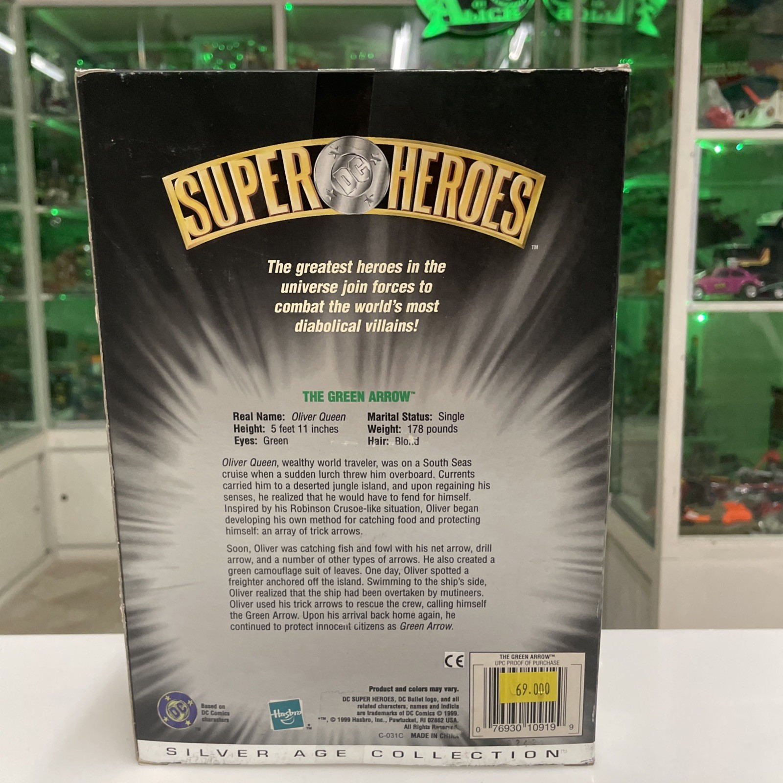 Hasbro Dc Super Hero The Silver Age - The Green Arrow - Nuovo Sigillato - immagine 4