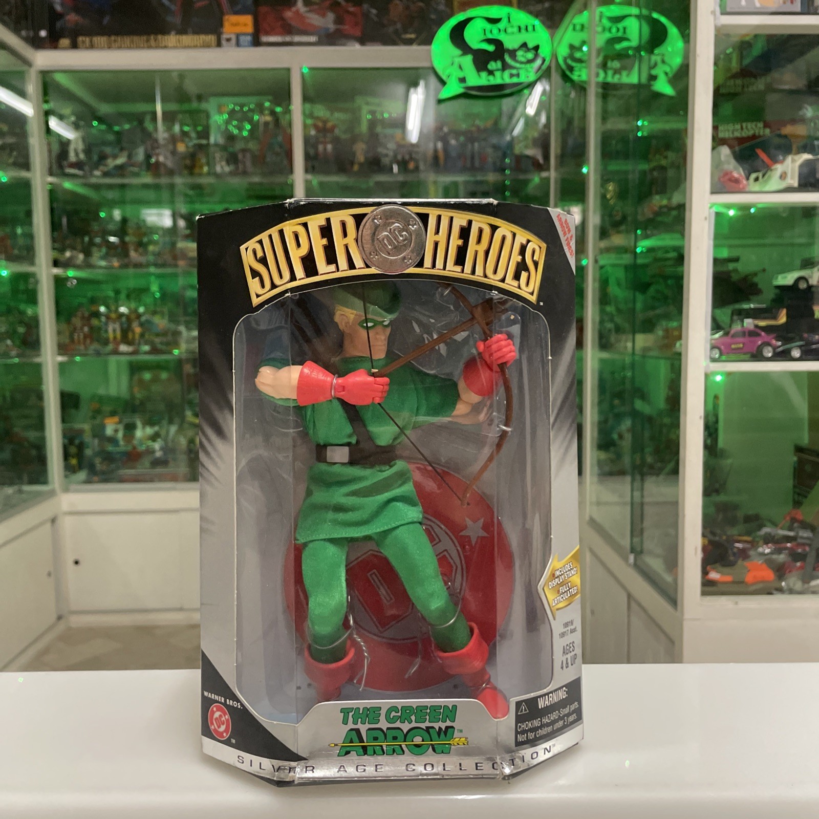 Hasbro Dc Super Hero The Silver Age - The Green Arrow - Nuovo Sigillato