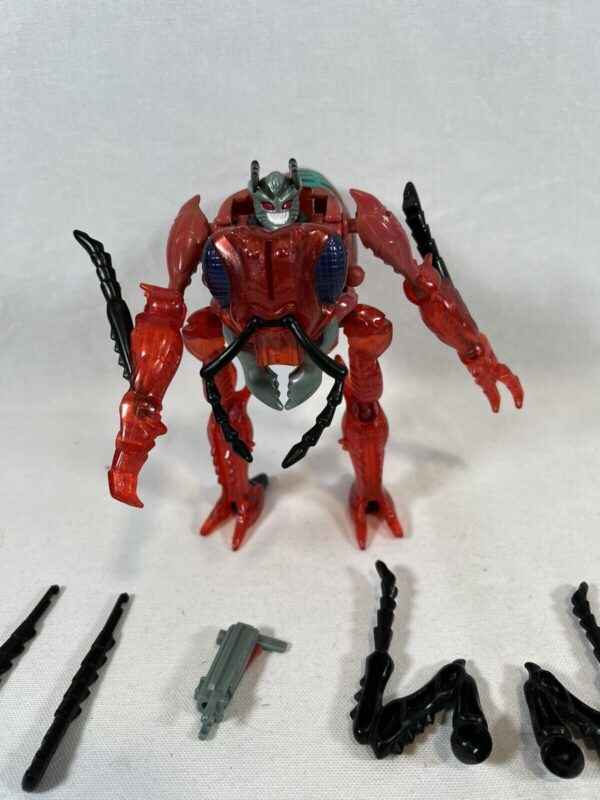 Hasbro Transformers Beast Wars Ant predacon inferno completo vintage - immagine 12