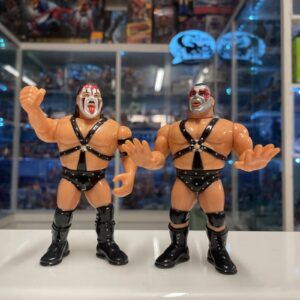 Hasbro WWF wrestling 1991 Serie DEMOLITION Ax and Smash figure