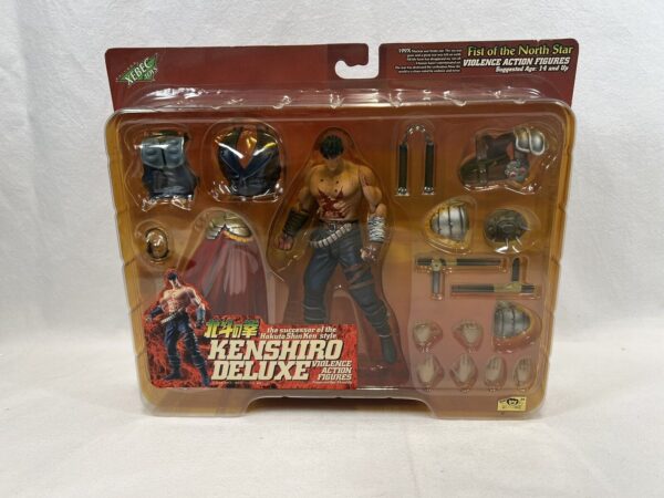 Kaiyodo Serie 199x Hokuto No Ken Violence Action Figures - Kenshiro Deluxe - immagine 3