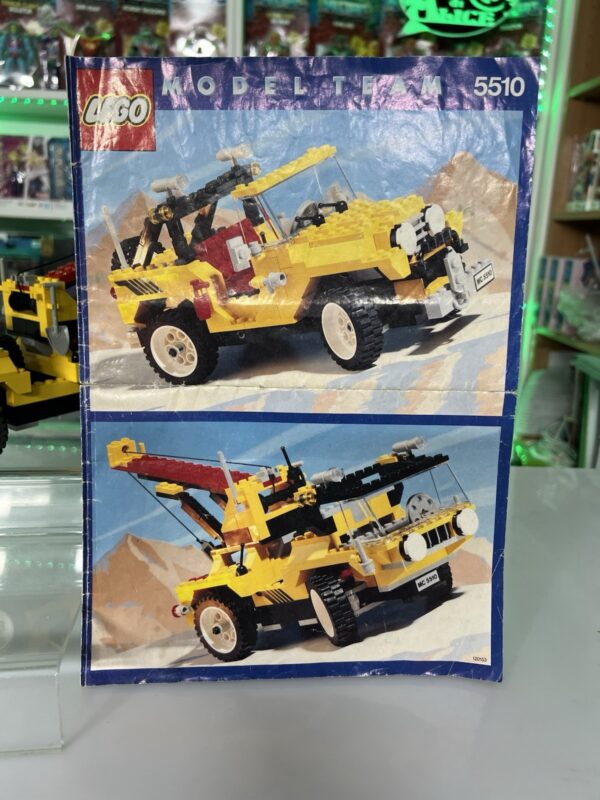 LEGO 5510 Model Team -Off Road 4x4, Jeep Wrangler- 1986  con istruzioni - immagine 3