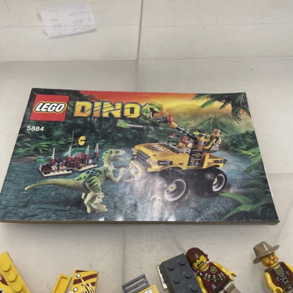 LEGO  Dino 5884 " Raptor Chase "  Completo 100% - immagine 6