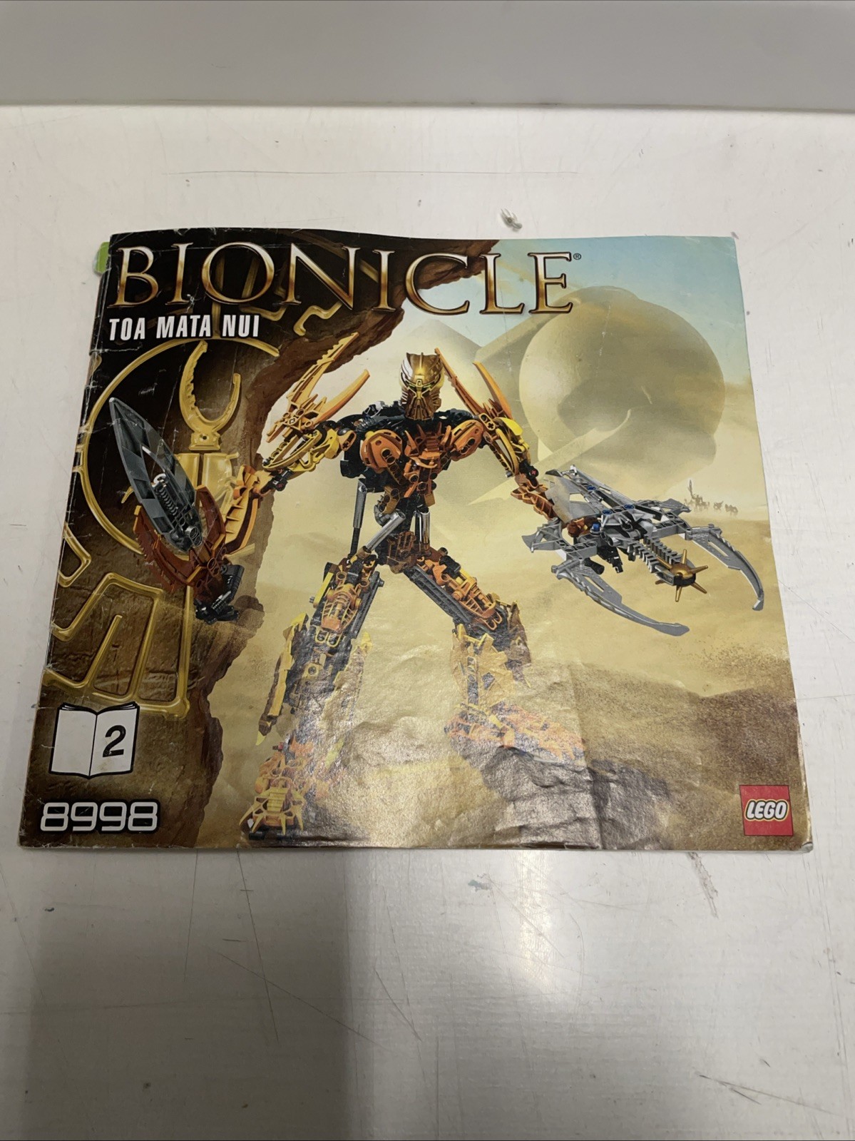 Lego BIONICLE TOA MATA NUI Vintage 8998 Completo 100% - immagine 6