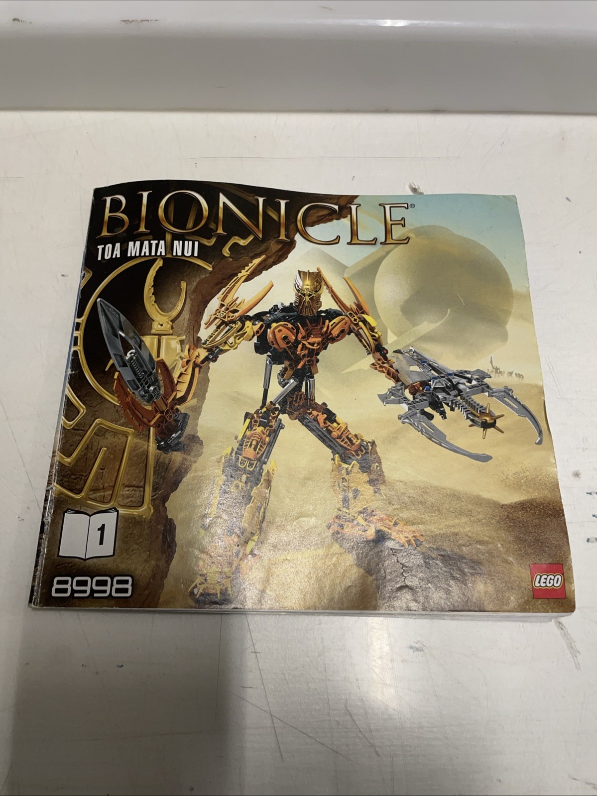 Lego BIONICLE TOA MATA NUI Vintage 8998 Completo 100% - immagine 8