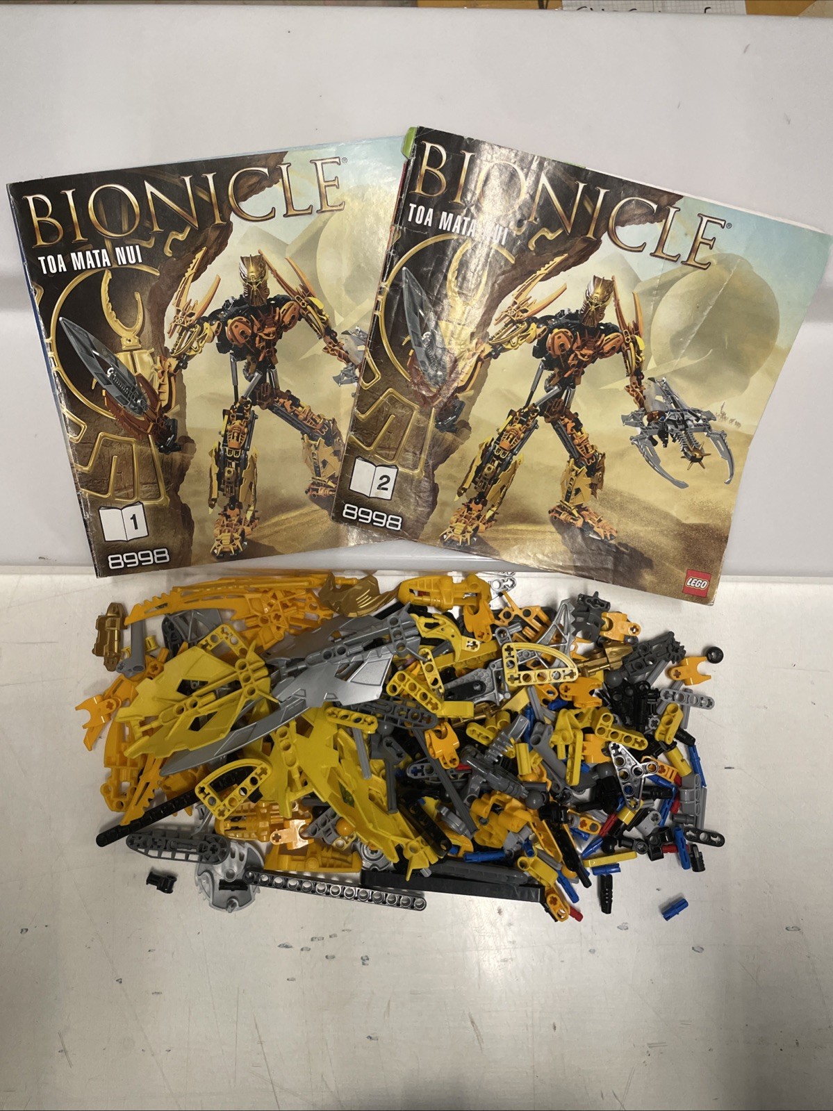 Lego BIONICLE TOA MATA NUI Vintage 8998 Completo 100%