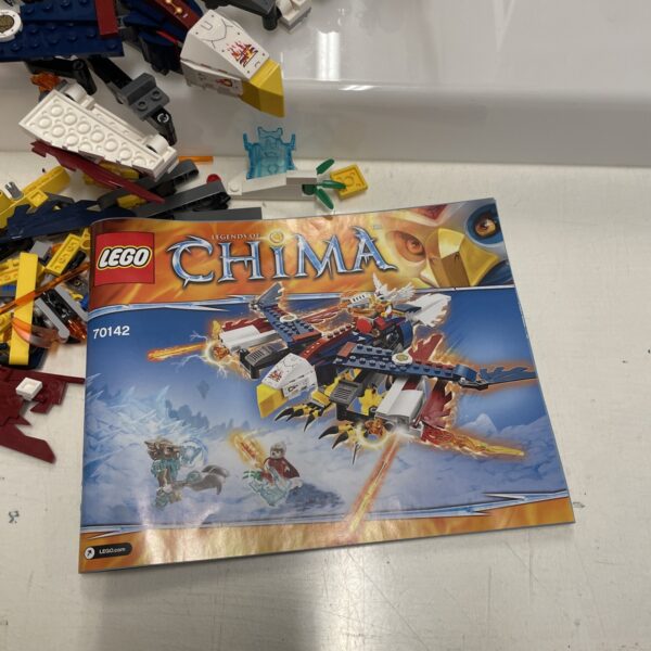 Lego Chima - 70142 - Eris' Fire Eagle Flyer - Completo - immagine 3