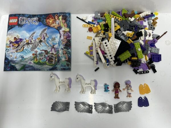 Lego Serie Elves - La Slitta Pegaso Di Aira Set 41077
